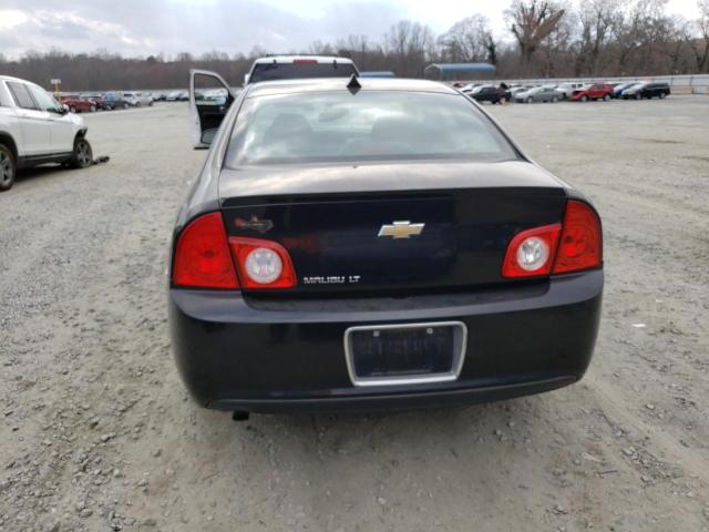 1G1ZC5E05CF161653 - 2012 CHEVROLET MALIBU 1LT BLACK photo 6