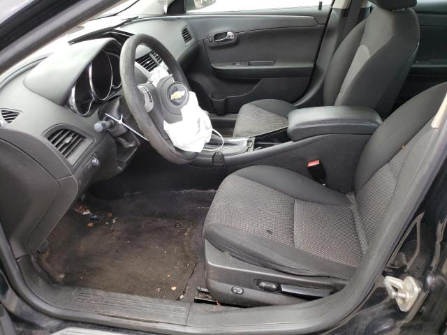 1G1ZC5E05CF161653 - 2012 CHEVROLET MALIBU 1LT BLACK photo 7