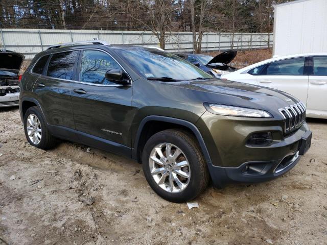 1C4PJMDS4GW115934 - 2016 JEEP CHEROKEE LIMITED GREEN photo 4