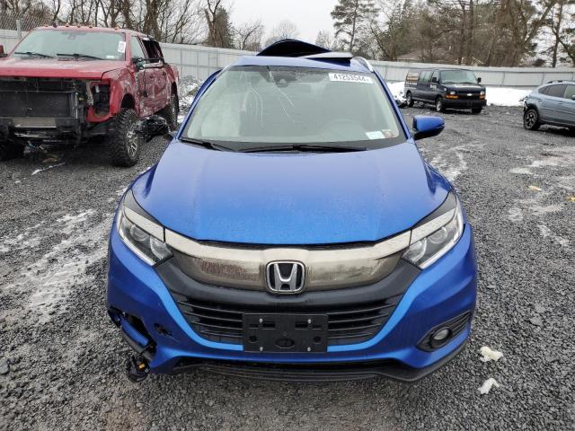 3CZRU6H55NM773284 - 2022 HONDA HR-V EX BLUE photo 5