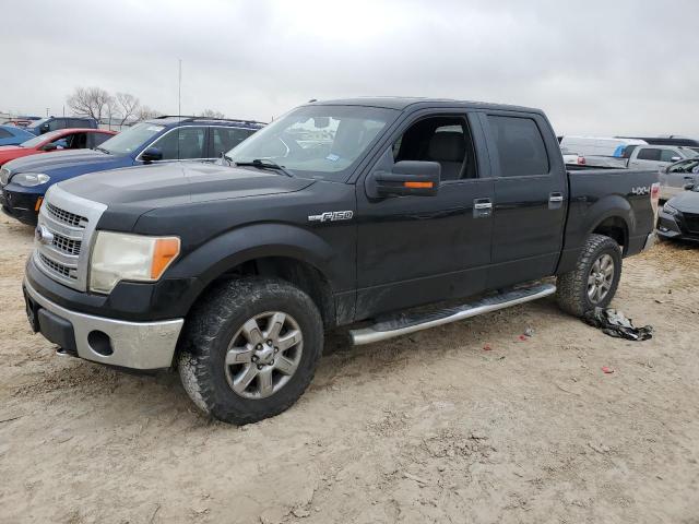 1FTFW1EF6EKF73606 - 2014 FORD F150 SUPERCREW BLACK photo 1