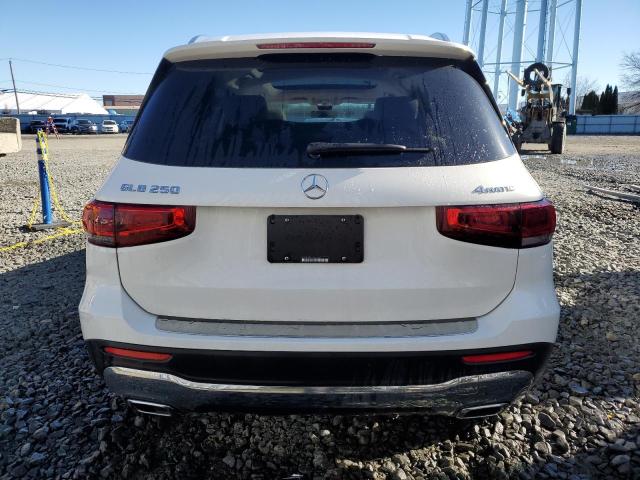 W1N4M4HB1NW177253 - 2022 MERCEDES-BENZ GLB 250 4MATIC WHITE photo 6