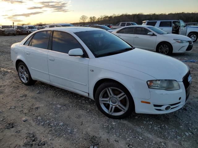 WAUAF78E07A089873 - 2007 AUDI A4 2 WHITE photo 4