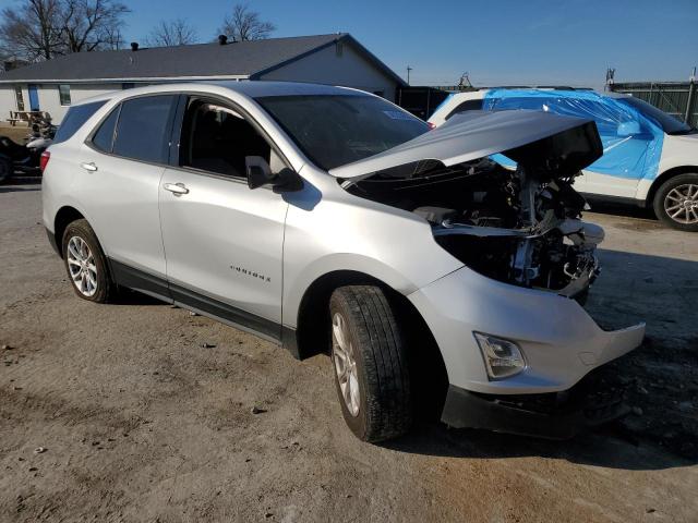 2GNAXSEV1K6215131 - 2019 CHEVROLET EQUINOX LS SILVER photo 4