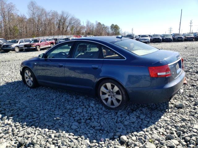 WAUDG74F45N057457 - 2005 AUDI A6 3.2 QUATTRO BLUE photo 2