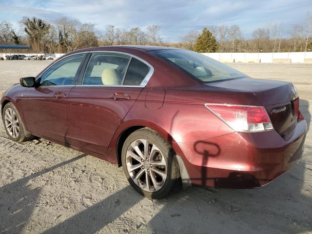 JHMCP26398C008547 - 2008 HONDA ACCORD LX BURGUNDY photo 2