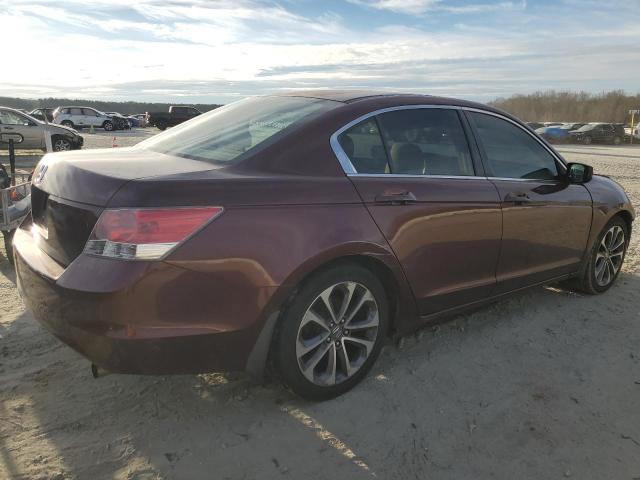 JHMCP26398C008547 - 2008 HONDA ACCORD LX BURGUNDY photo 3