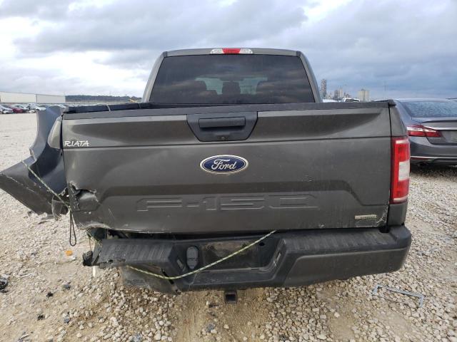 1FTEW1CP6JKC08943 - 2018 FORD F150 SUPERCREW GRAY photo 6