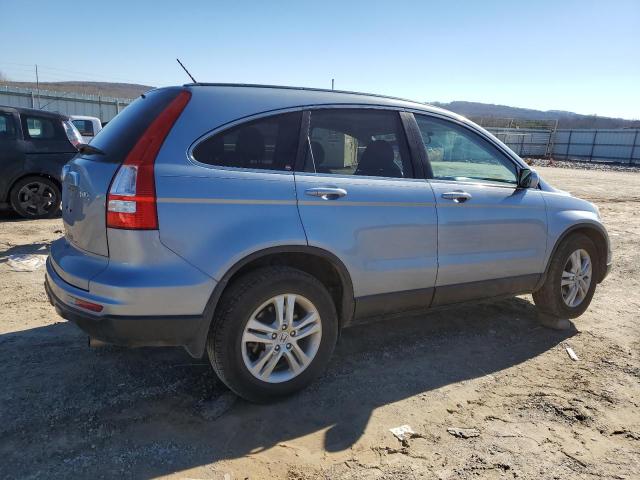 5J6RE4H75BL082319 - 2011 HONDA CR-V EXL BLUE photo 3