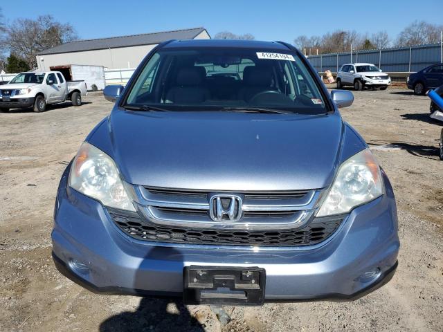 5J6RE4H75BL082319 - 2011 HONDA CR-V EXL BLUE photo 5