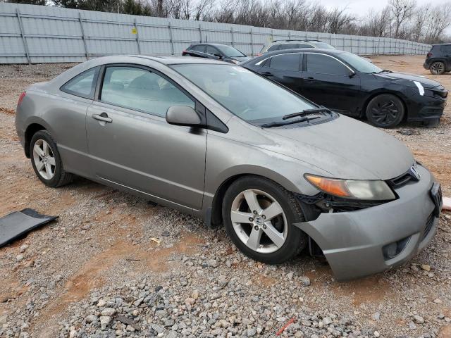 2HGFG12897H533180 - 2007 HONDA CIVIC EX GRAY photo 4