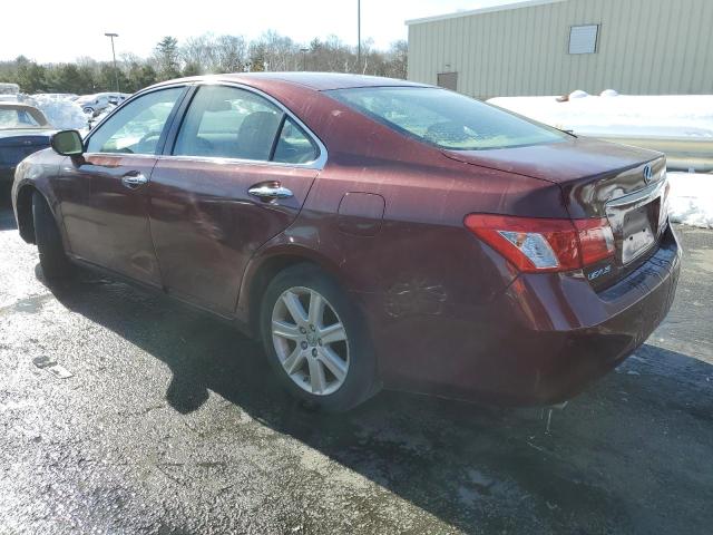 JTHBJ46G972025963 - 2007 LEXUS ES 350 RED photo 2