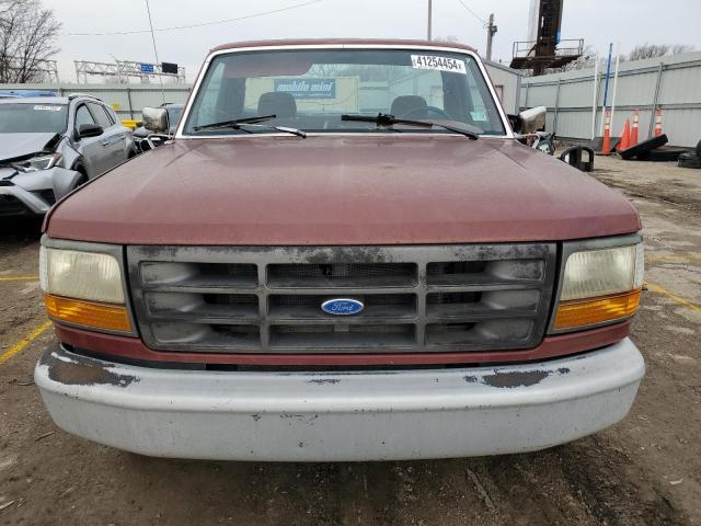 1FTDF15Y0NLA50116 - 1992 FORD F150 MAROON photo 5