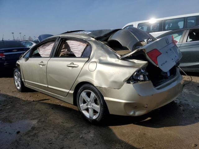 1HGFA16958L106104 - 2008 HONDA CIVIC EXL ოქროსფერი ფოტო 2
