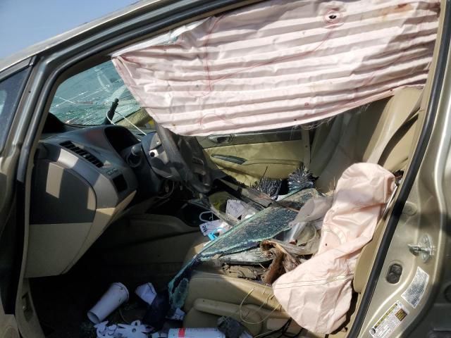 1HGFA16958L106104 - 2008 HONDA CIVIC EXL ოქროსფერი ფოტო 7