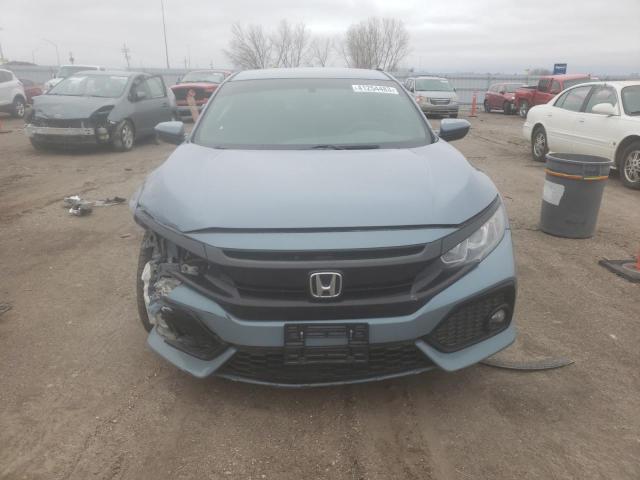 SHHFK7H44HU418125 - 2017 HONDA CIVIC SPORT BLUE photo 5