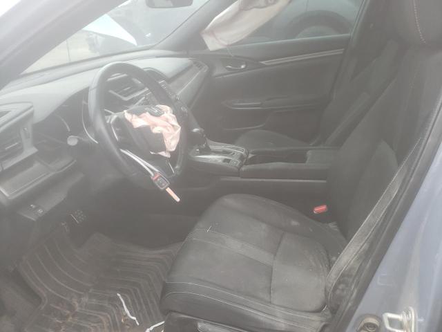 SHHFK7H44HU418125 - 2017 HONDA CIVIC SPORT BLUE photo 7