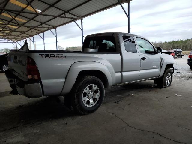 5TETU62N06Z174382 - 2006 TOYOTA TACOMA PRERUNNER ACCESS CAB SILVER photo 3