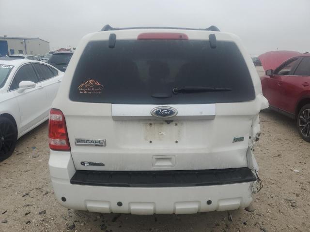 1FMCU0EG5CKA74994 - 2012 FORD ESCAPE LIMITED WHITE photo 6