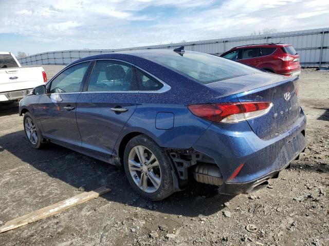5NPE34AF2JH701876 - 2018 HYUNDAI SONATA SPORT Blau Foto 2