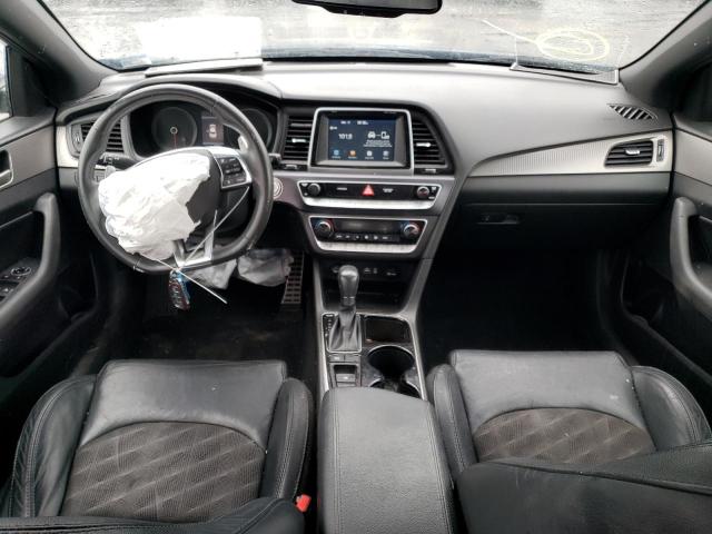 5NPE34AF2JH701876 - 2018 HYUNDAI SONATA SPORT Blau Foto 8