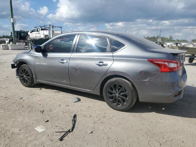 3N1AB7AP6JY258455 - 2018 NISSAN SENTRA S SILVER photo 2