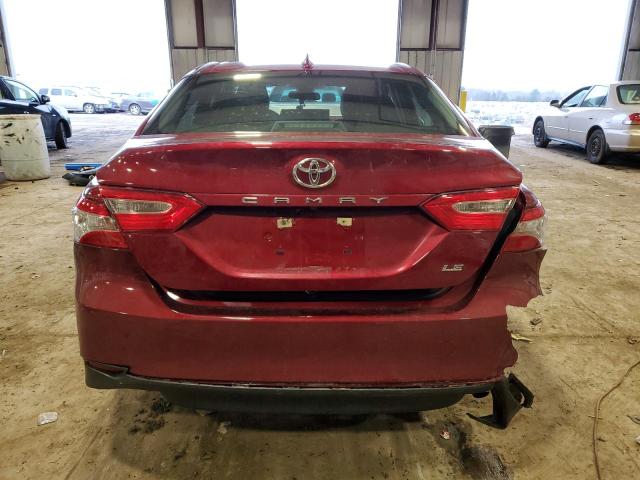 4T1C11AK2LU993526 - 2020 TOYOTA CAMRY LE RED photo 6