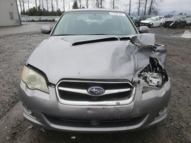 4S3BL676886221108 - 2008 SUBARU LEGACY GT LIMITED SILVER photo 5