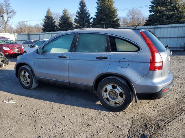 5J6RE38339L035811 - 2009 HONDA CR-V LX BLUE photo 2