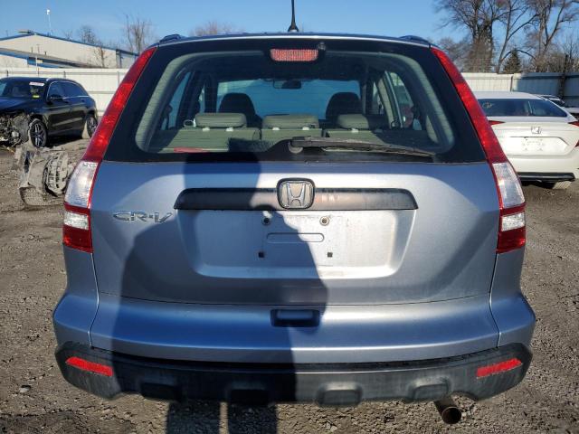 5J6RE38339L035811 - 2009 HONDA CR-V LX BLUE photo 6