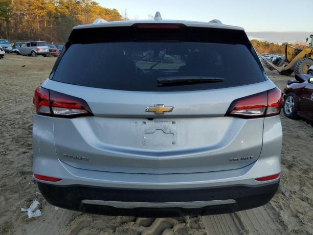 2GNAXNEV7N6121079 - 2022 CHEVROLET EQUINOX PREMIER SILVER photo 6