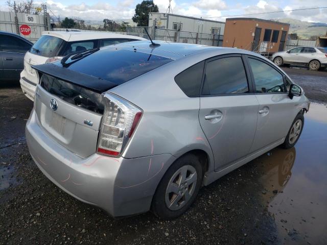 JTDKN3DU5A0204674 - 2010 TOYOTA PRIUS GRAY photo 3