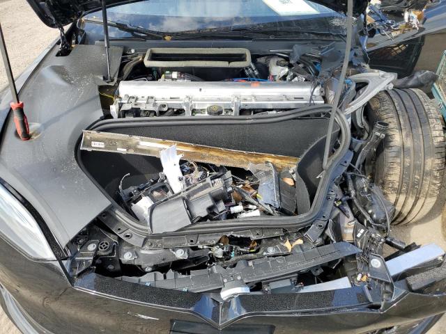 5YJSA1E59NF489846 - 2022 TESLA MODEL S Սև լուսանկար 11