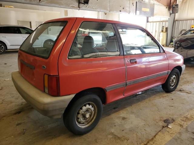 KNJBT06K0K6106096 - 1989 FORD FESTIVA L RED photo 3