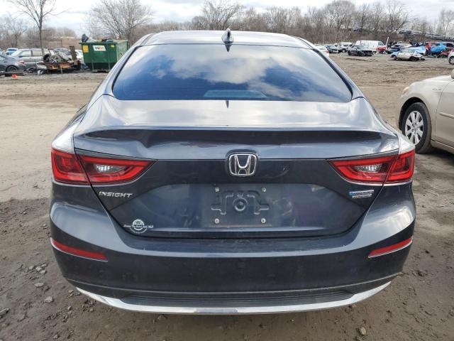 19XZE4F96KE025954 - 2019 HONDA INSIGHT TOURING GRAY photo 6