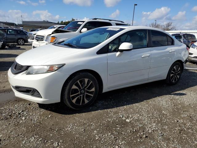 19XFB2F80DE233905 - 2013 HONDA CIVIC EX WHITE photo 1