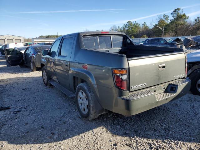 2HJYK16526H549849 - 2006 HONDA RIDGELINE RTL GREEN photo 2