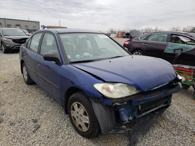 2HGES16314H581888 - 2004 HONDA CIVIC DX VP 蓝色 照片 4