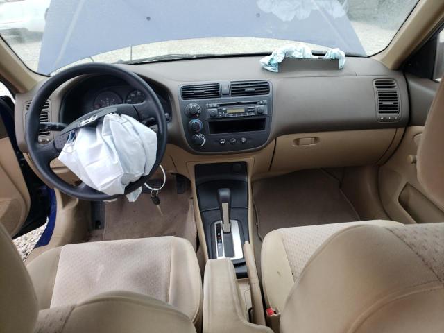 2HGES16314H581888 - 2004 HONDA CIVIC DX VP 蓝色 照片 8