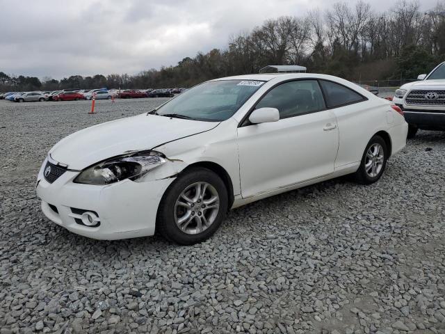 4T1CE30P07U757203 - 2007 TOYOTA CAMRY SOLA SE WHITE photo 1