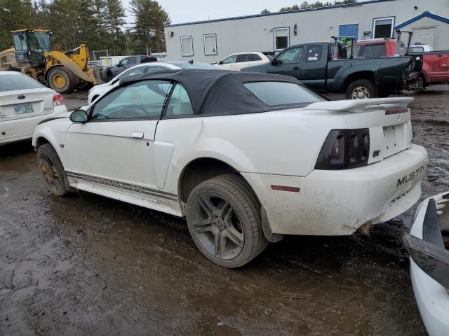 1FAFP45X93F384032 - 2003 FORD MUSTANG GT WHITE photo 2