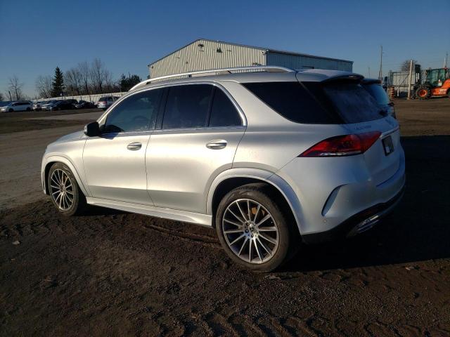 4JGFB5KBXMA410347 - 2021 MERCEDES-BENZ GLE 450 4MATIC SILVER photo 2