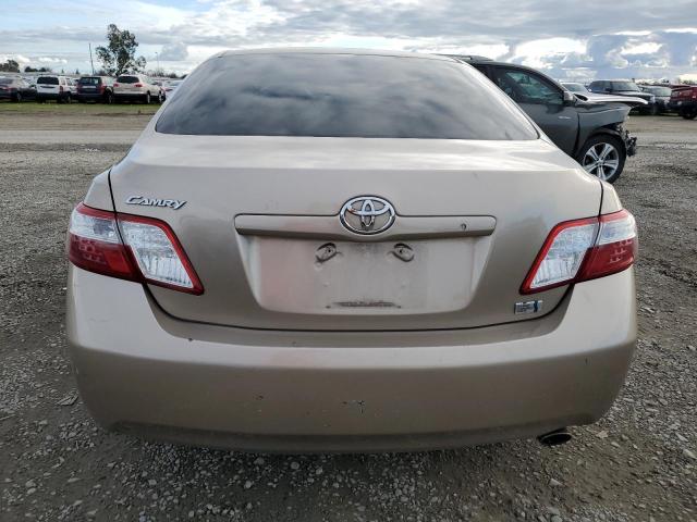 JTNBB46K873018060 - 2007 TOYOTA CAMRY HYBRID TAN photo 6