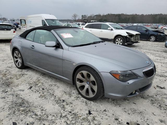 WBAEK73415B325028 - 2005 BMW 645 CI AUTOMATIC BLUE photo 4