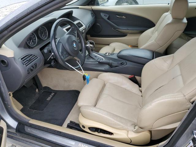 WBAEK73415B325028 - 2005 BMW 645 CI AUTOMATIC BLUE photo 7