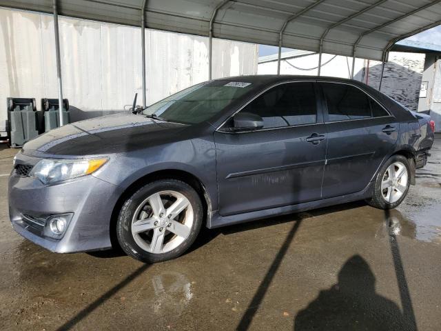 4T1BF1FK4EU471375 - 2014 TOYOTA CAMRY L GRAY photo 1