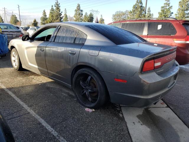 2B3CL3CG9BH607450 - 2011 DODGE CHARGER GRAY photo 2