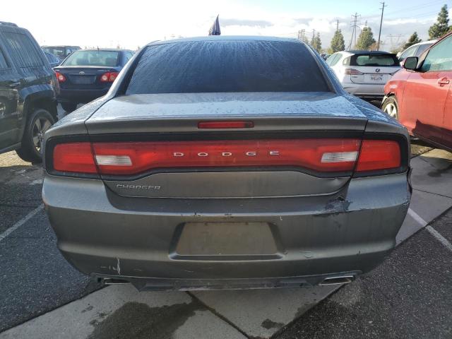 2B3CL3CG9BH607450 - 2011 DODGE CHARGER GRAY photo 6