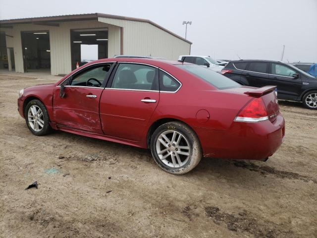 2G1WC5E35E1178735 - 2014 CHEVROLET IMPALA LIM LTZ RED photo 2