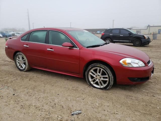 2G1WC5E35E1178735 - 2014 CHEVROLET IMPALA LIM LTZ RED photo 4